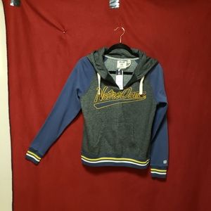 Authentic College-Product- Notre Dame pullover Hoody- Med-new with tags